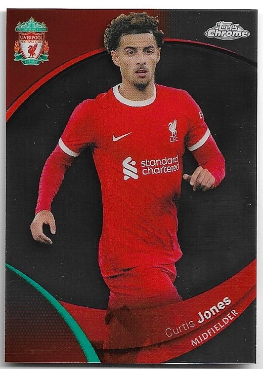 CURTIS JONES 23-24 Topps Chrome Liverpool