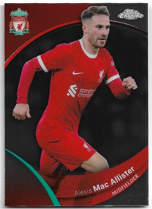 ALEXIS MCALISTER 23-24 Topps Chrome Liverpool