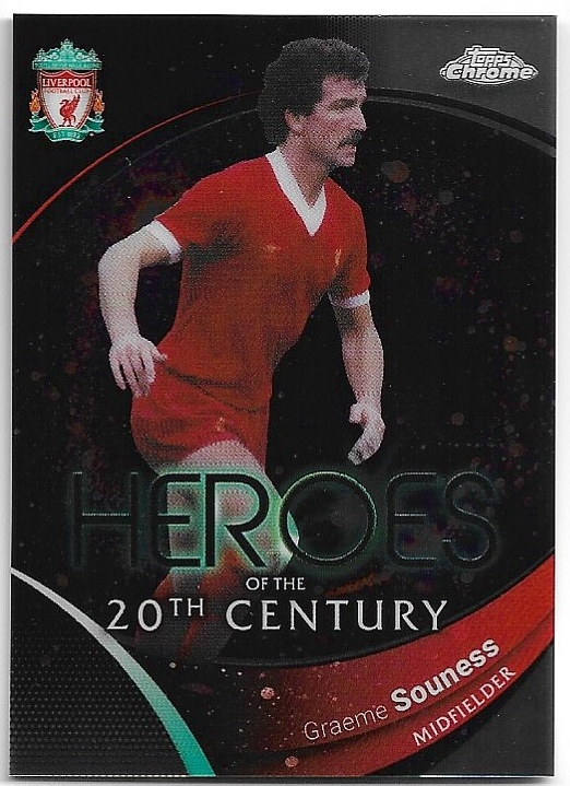 Heroes of the 20th Century GRAEME SOUNESS 23-24 Topps Chrome Liverpool