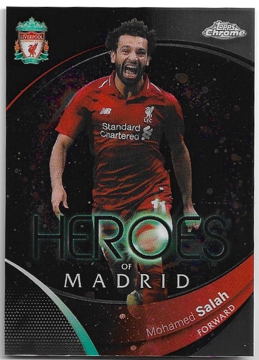 Heroes of Madrid MOHAMED SALAH 23-24 Topps Chrome Liverpool