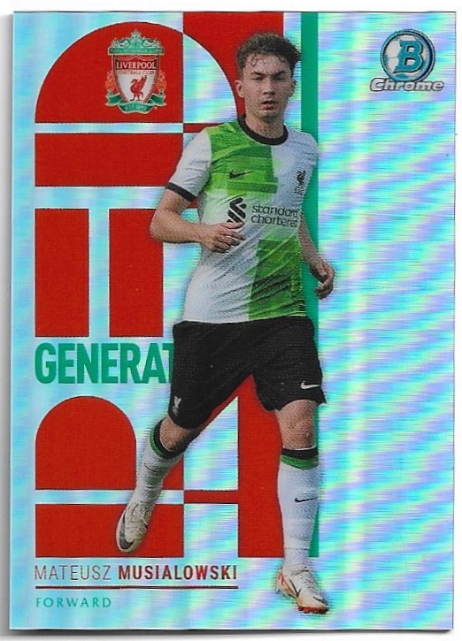 Generation MATEUSZ MUSIALOWSKI 23-24 Topps Chrome Liverpool