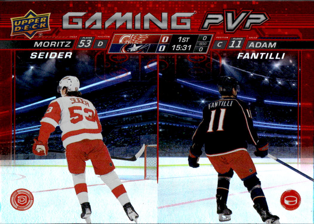Gaming PVP MORITZ SEIDER/ADAM FANTILLI 24-25 UD Series 1
