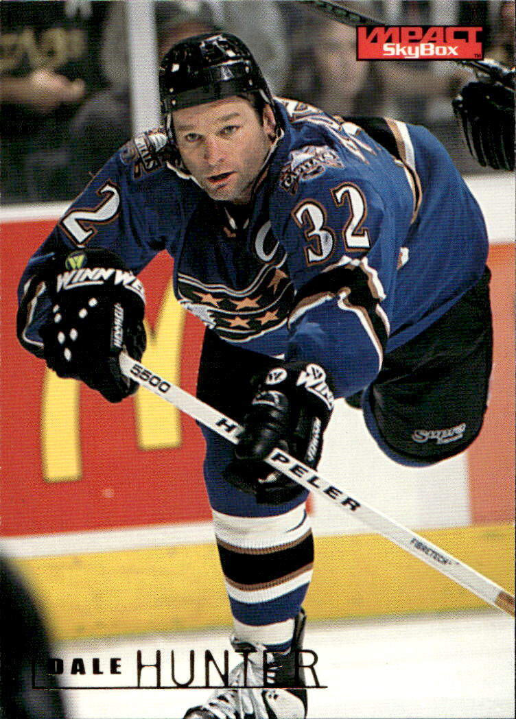 DALE HUNTER 95-96 Skybox Impact