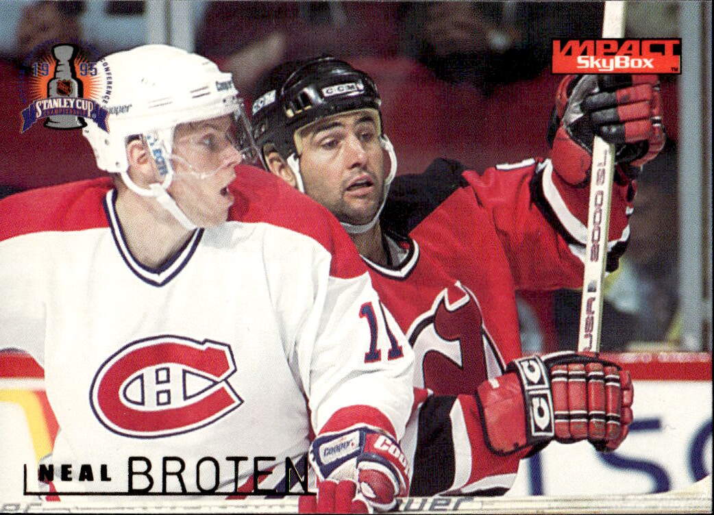 NEAL BROTEN 95-96 Skybox Impact