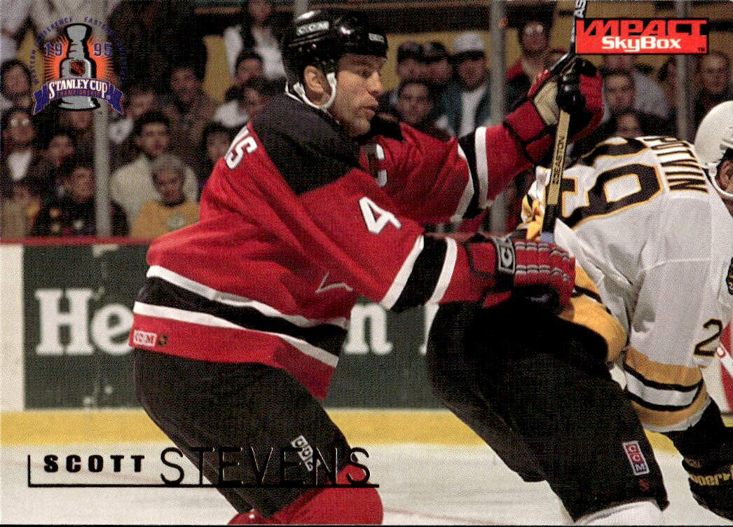 SCOTT STEVENS 95-96 Skybox Impact