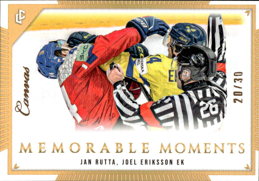 Canvas JAN RUTTA/JOEL ERIKSSON EK 24-25 LC Memorable Moments Retail /30