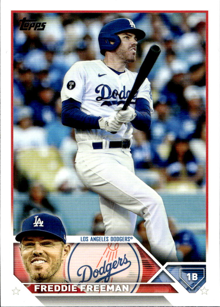 FREDDIE FREEMAN 2023 Topps Series 1 Baseball