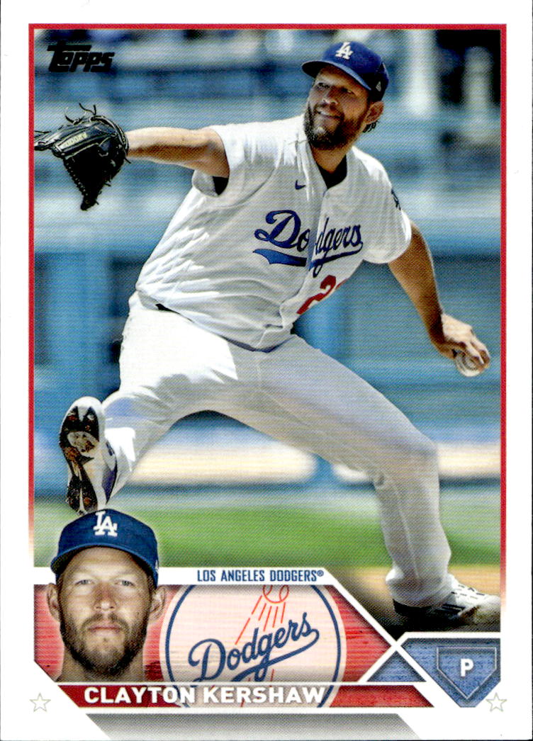 CLAYTON KERSHAW 2023 Topps Series 1 Baseball
