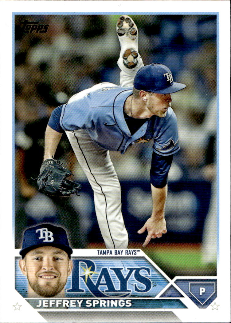 JEFFREY SPRINGS 2023 Topps Series 1 Baseball