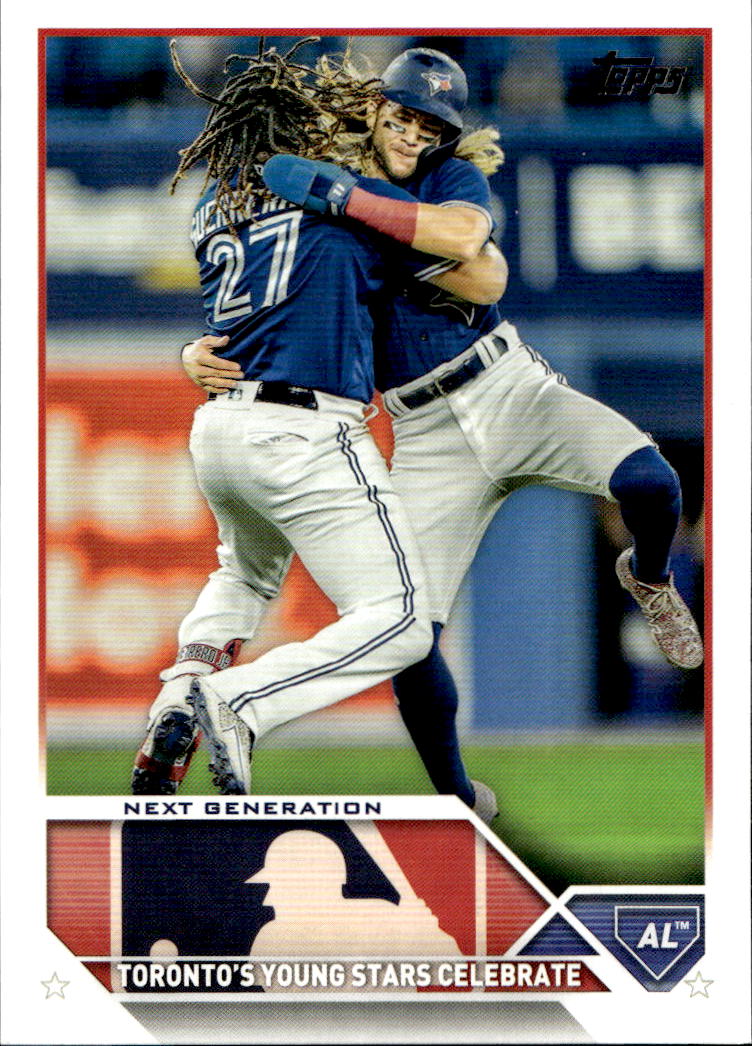 Checklist VLADIMIR GUERRERO JR./BO BICHETTE 2023 Topps Series 1 Baseball