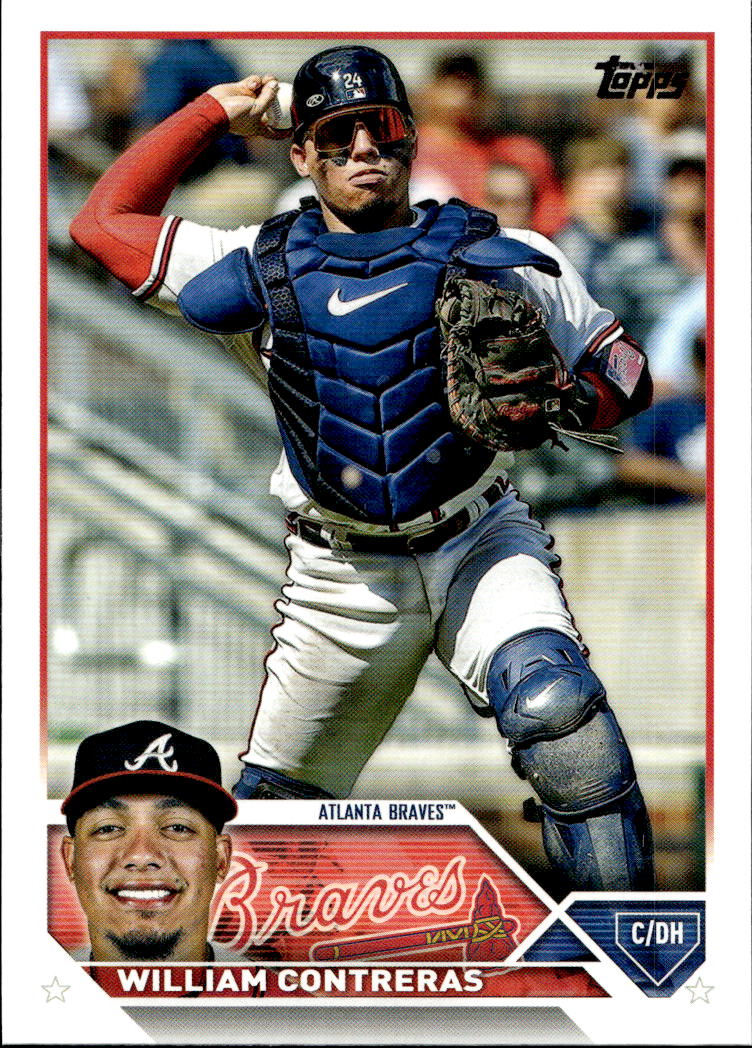 WILLIAM CONTRERAS 2023 Topps Series 1 Baseball
