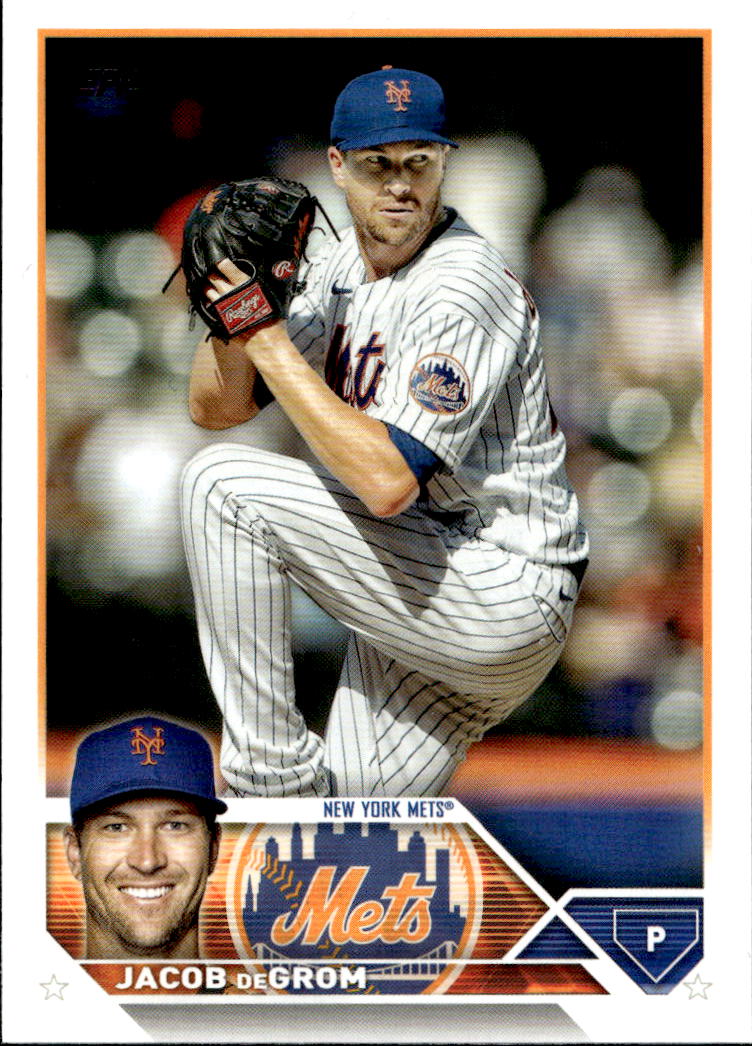 JACOB DEGROM 2023 Topps Series 1 Baseball