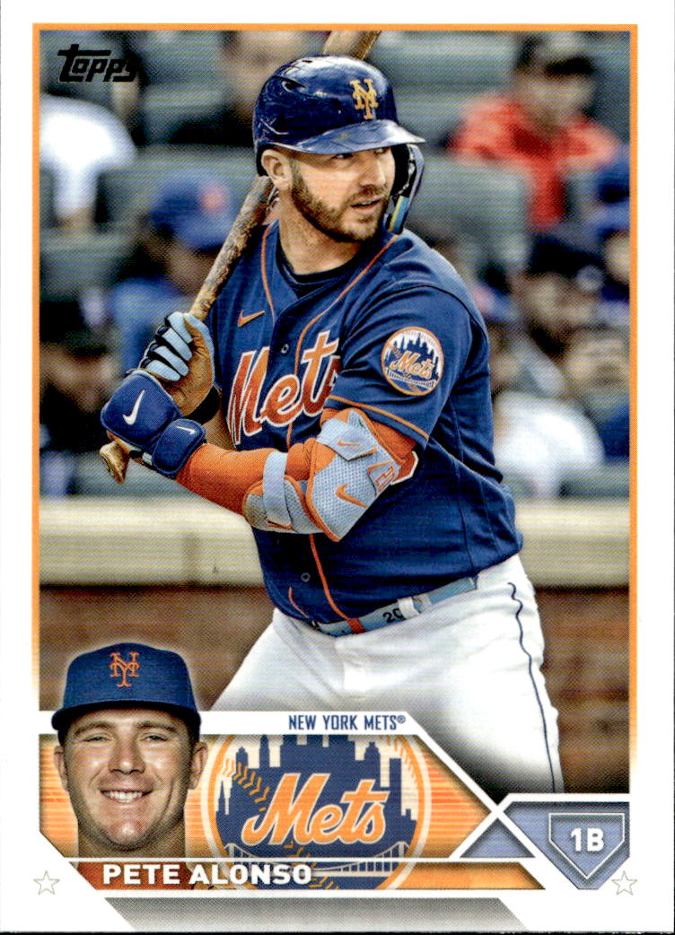 PETE ALONSO 2023 Topps Series 1 Baseball