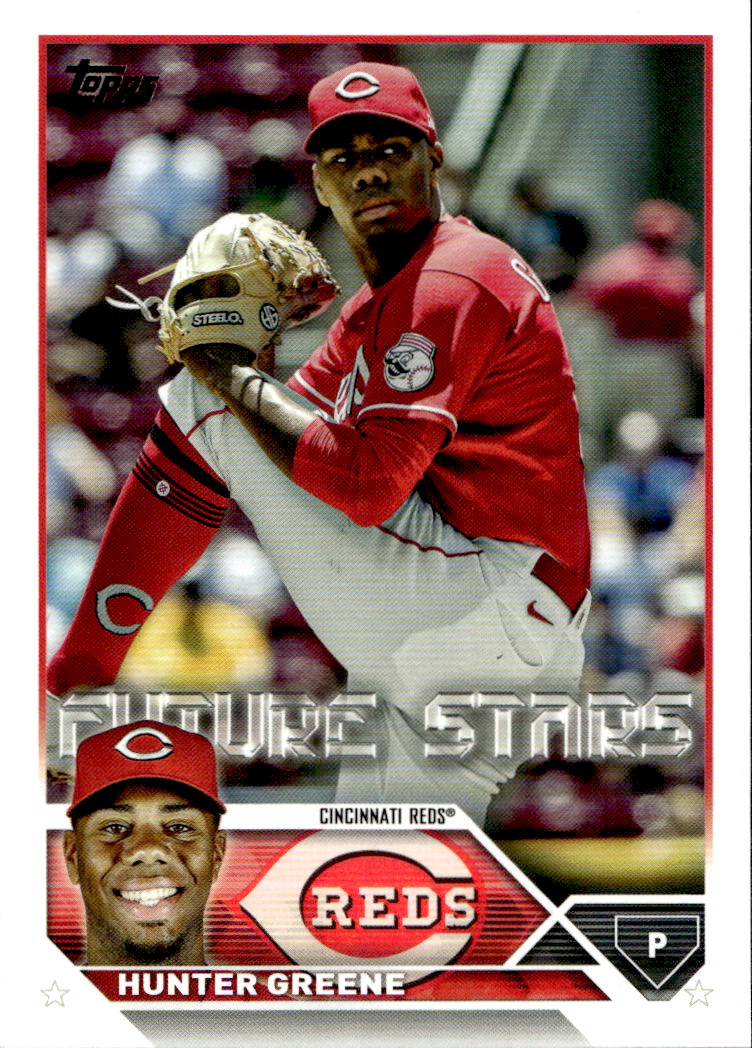 HUNTER GREENE 2023 Topps Series 1 Baseball