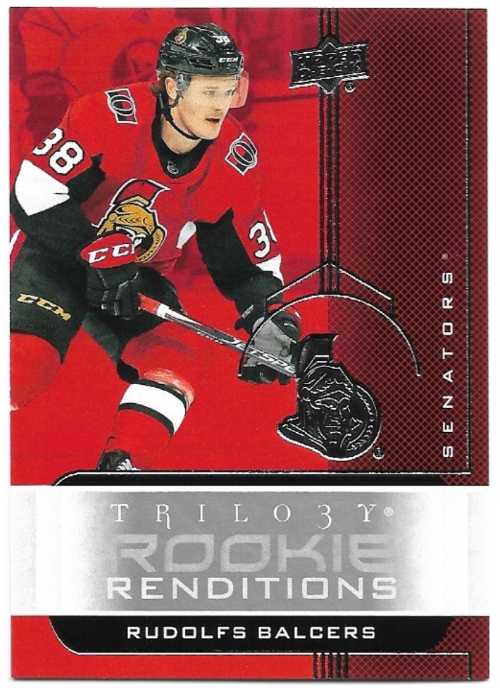 Rookie Renditions RUDOLFS BALCERS 19-20 UD Trilogy
