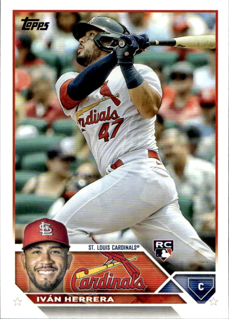 Rookie IVAN HERRERA 2023 Topps Series 1 Baseball