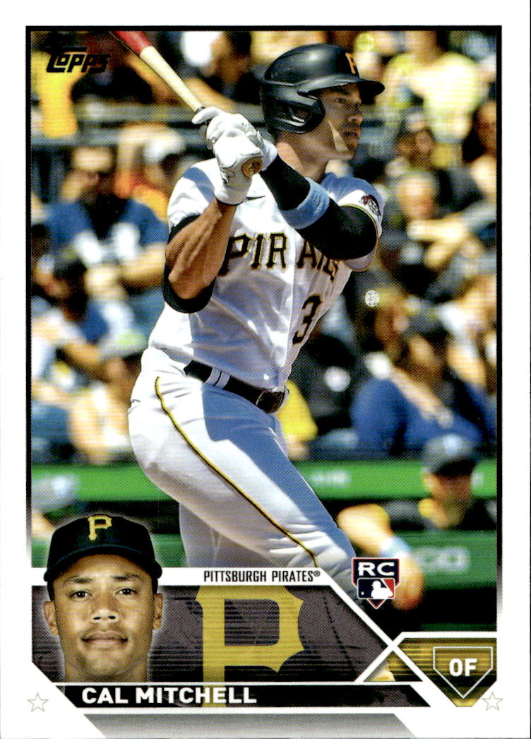 Rookie CAL MITCHELL 2023 Topps Series 1 Baseball