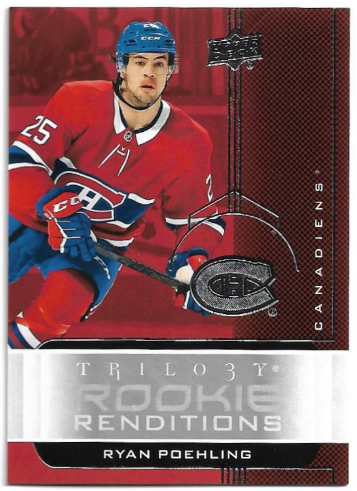 Rookie Renditions RYAN POEHLING 19-20 UD Trilogy