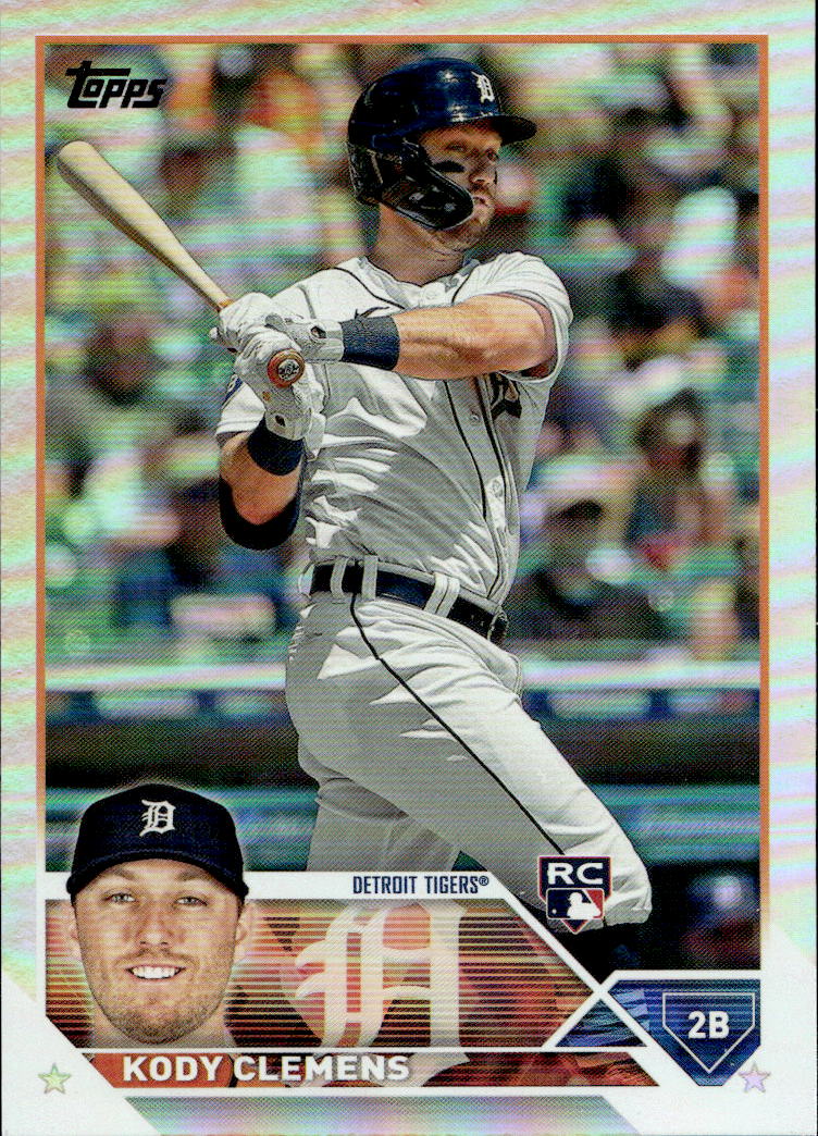 Rookie Rainbow Foil KODY CLEMENS 2023 Topps Series 1 Baseball