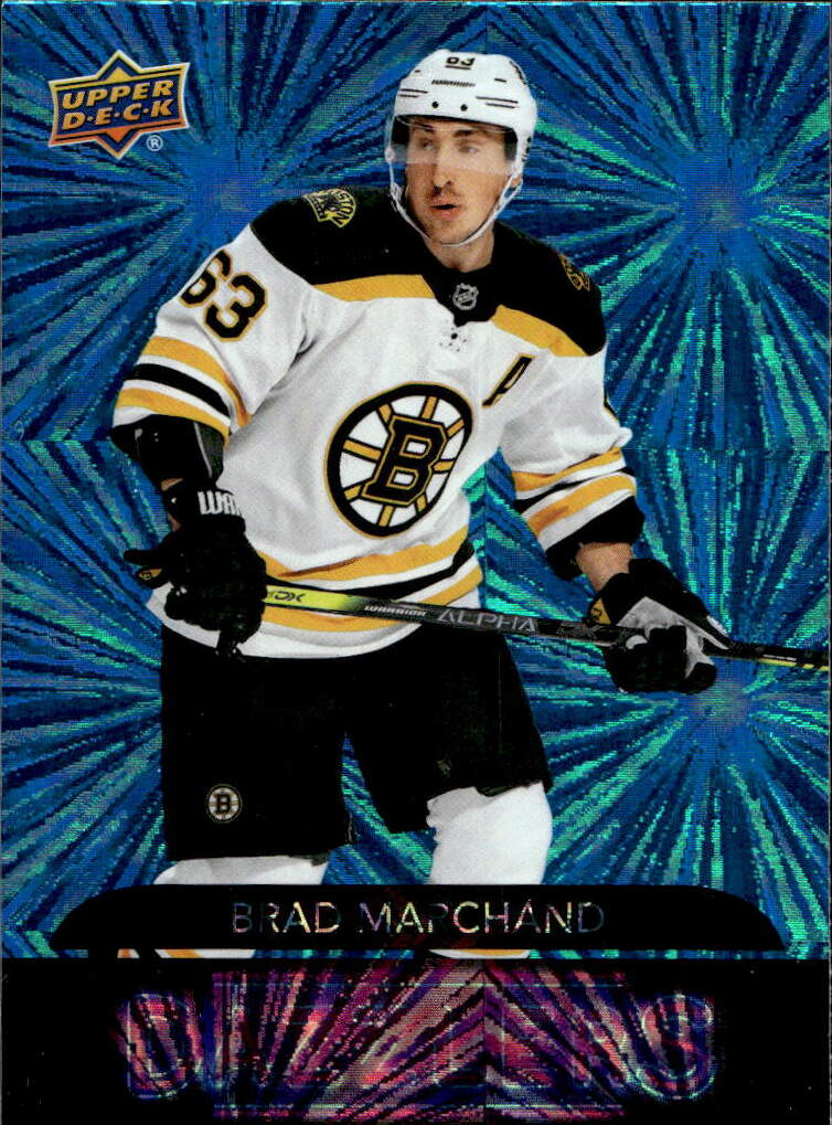 Dazzlers Blue BRAD MARCHAND 20-21 UD Series 1