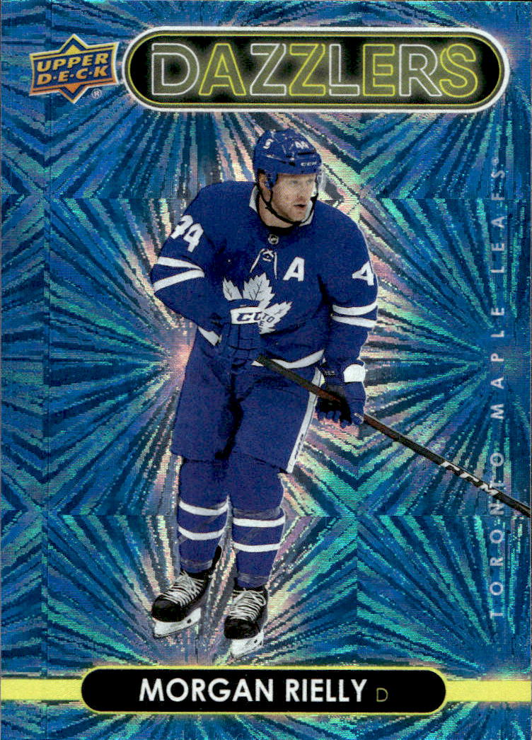 Dazzlers Blue MORGAN RIELLY 21-22 UD Series 1