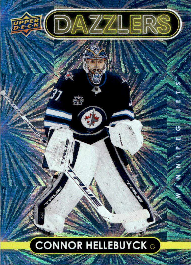 Dazzlers Blue CONNOR HELLEBUYCK 21-22 UD Series 1