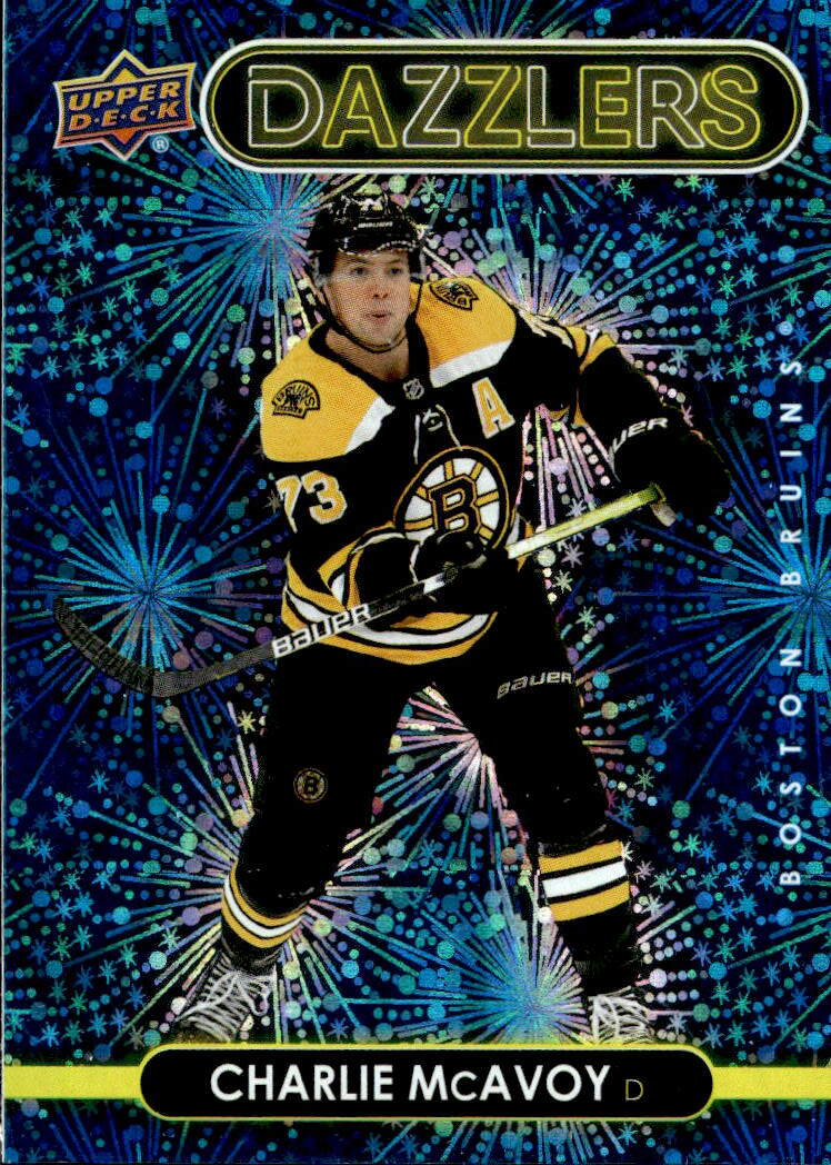Dazzlers Blue CHARLIE MCAVOY 21-22 UD Series 2
