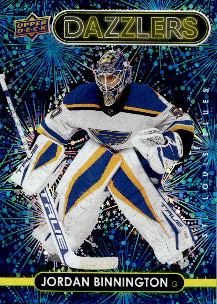 Dazzlers Blue JORDAN BINNINGTON 21-22 UD Series 2