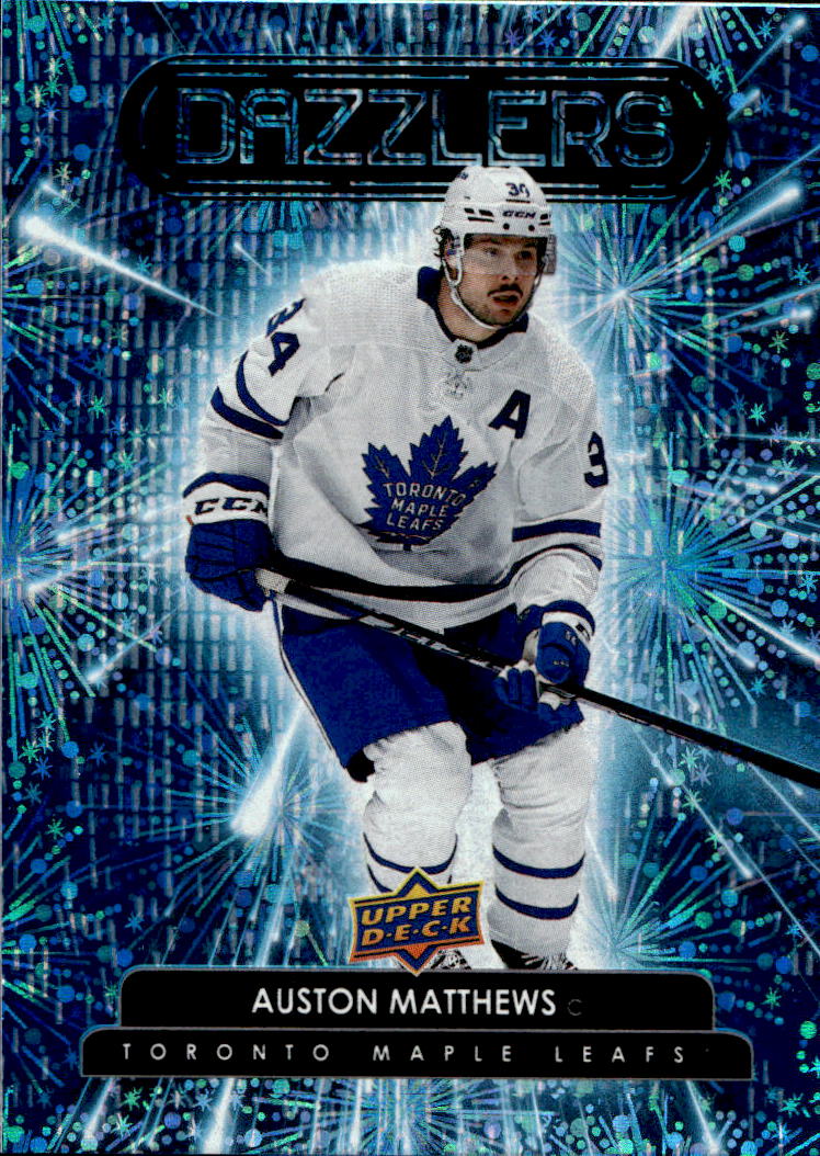 Dazzlers Blue AUSTON MATTHEWS 22-23 UD Series 1