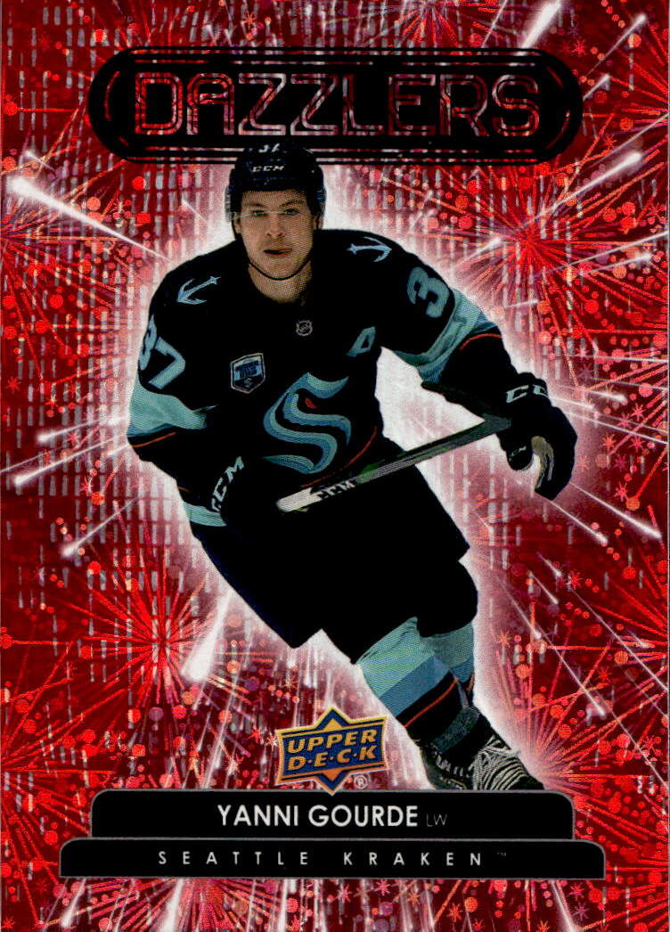 Dazzlers Red YANNI GOURDE 22-23 UD Series 1