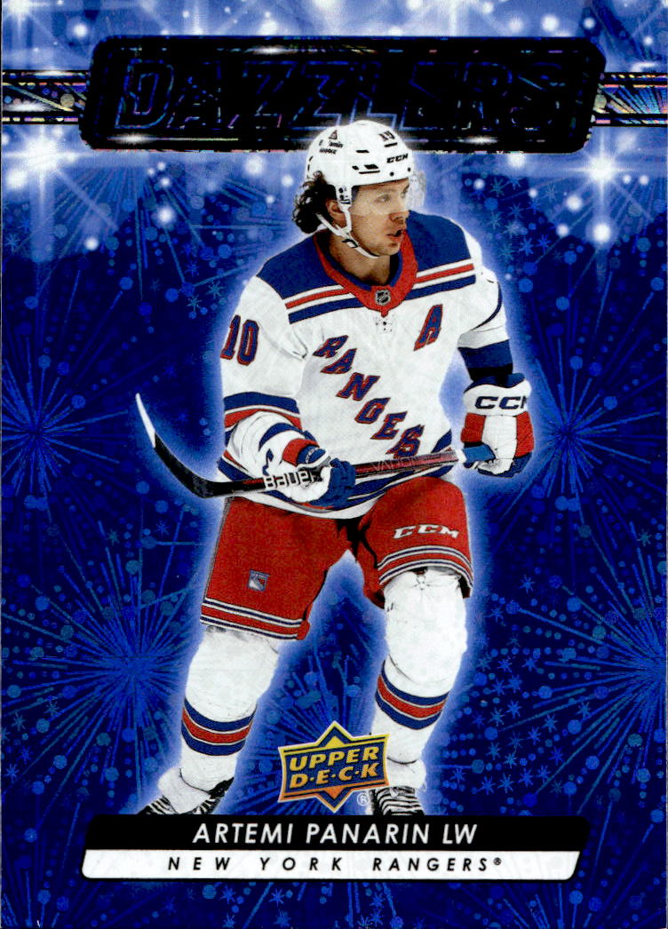 Dazzlers Blue ARTEMI PANARIN 23-24 UD Series 2