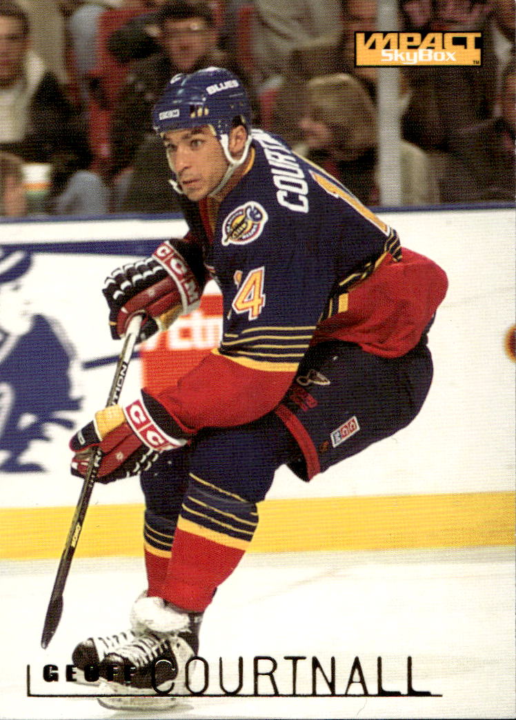 GEOFF COURTNALL 95-96 Skybox Impact