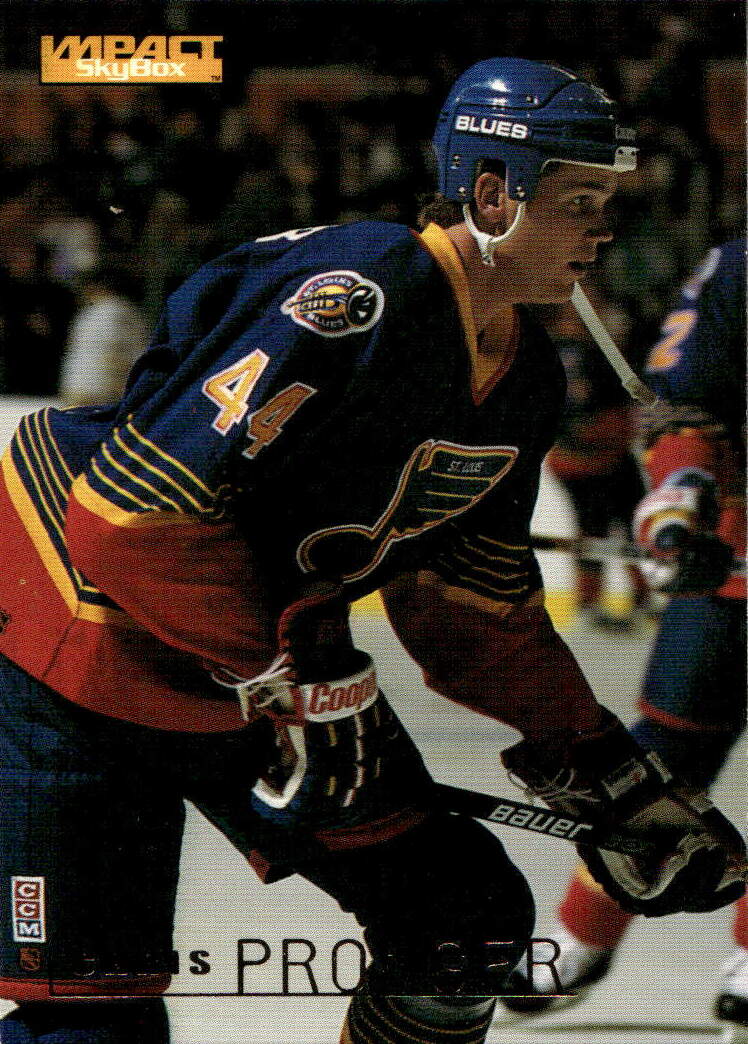 CHRIS PRONGER 95-96 Skybox Impact