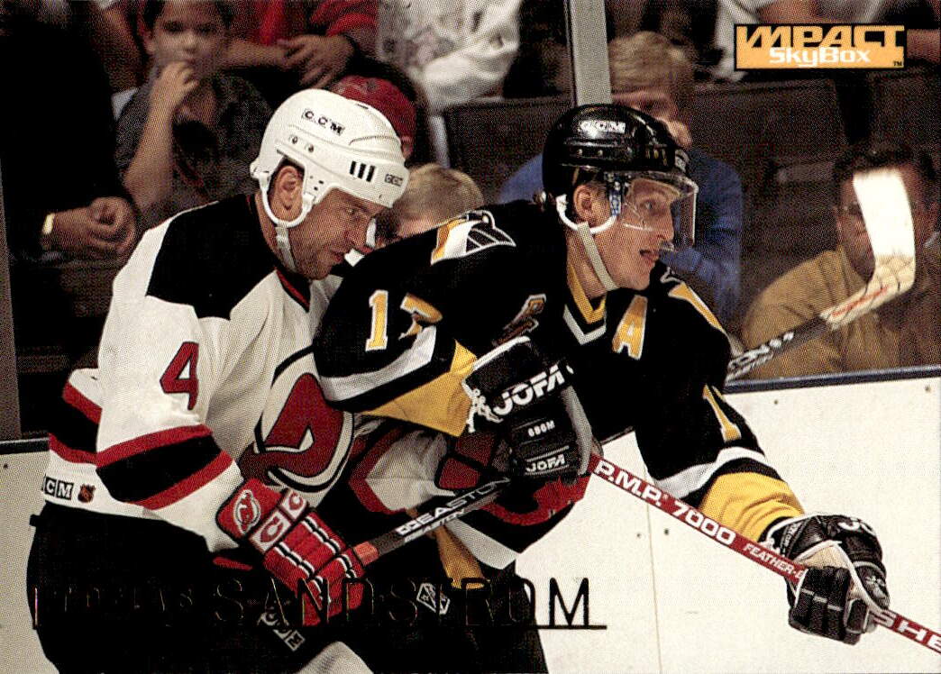 TOMAS SANDSTROM 95-96 Skybox Impact