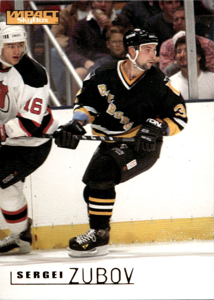 SERGEI ZUBOV 95-96 Skybox Impact