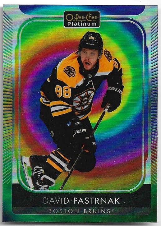 Rainbow Color Wheel DAVID PASTRŇÁK 21-22 UD O-Pee-Chee OPC Platinum