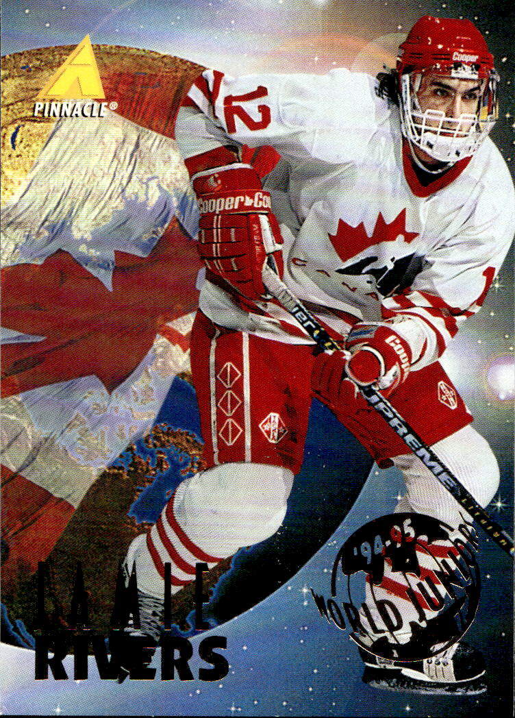 Rookie 94-95 World Juniors JAMIE RIVERS 94-95 Pinnacle