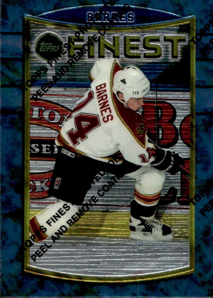STU BARNES 94-95 Topps Finest