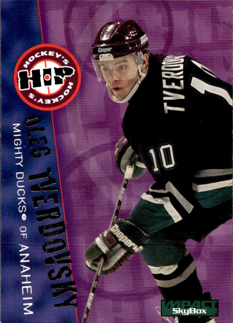 Hockey's Hip OLEG TVERDOVSKY 95-96 Skybox Impact