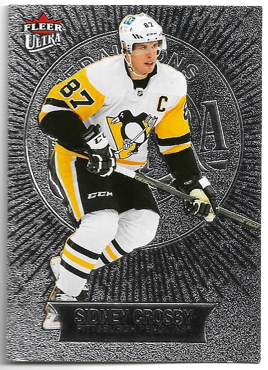Medallions SIDNEY CROSBY 21-22 UD Fleer Ultra