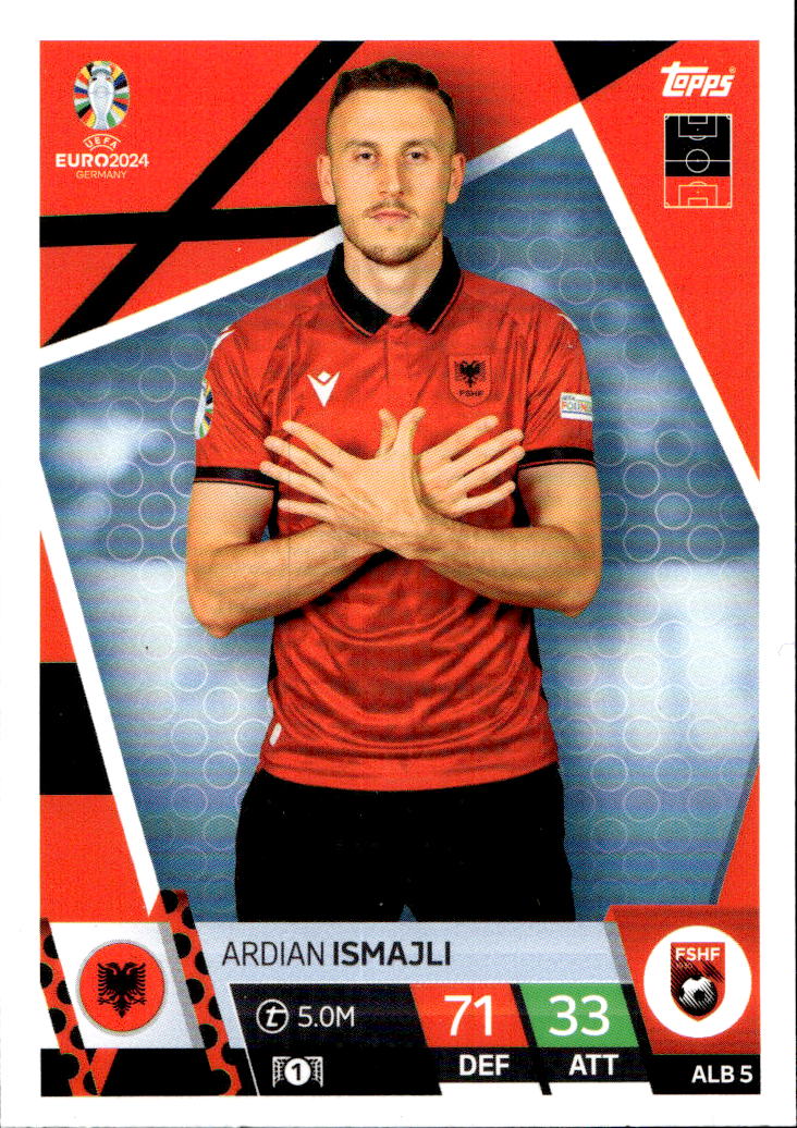 ARDIAN ISMAJLI 2024 EURO Match Attax