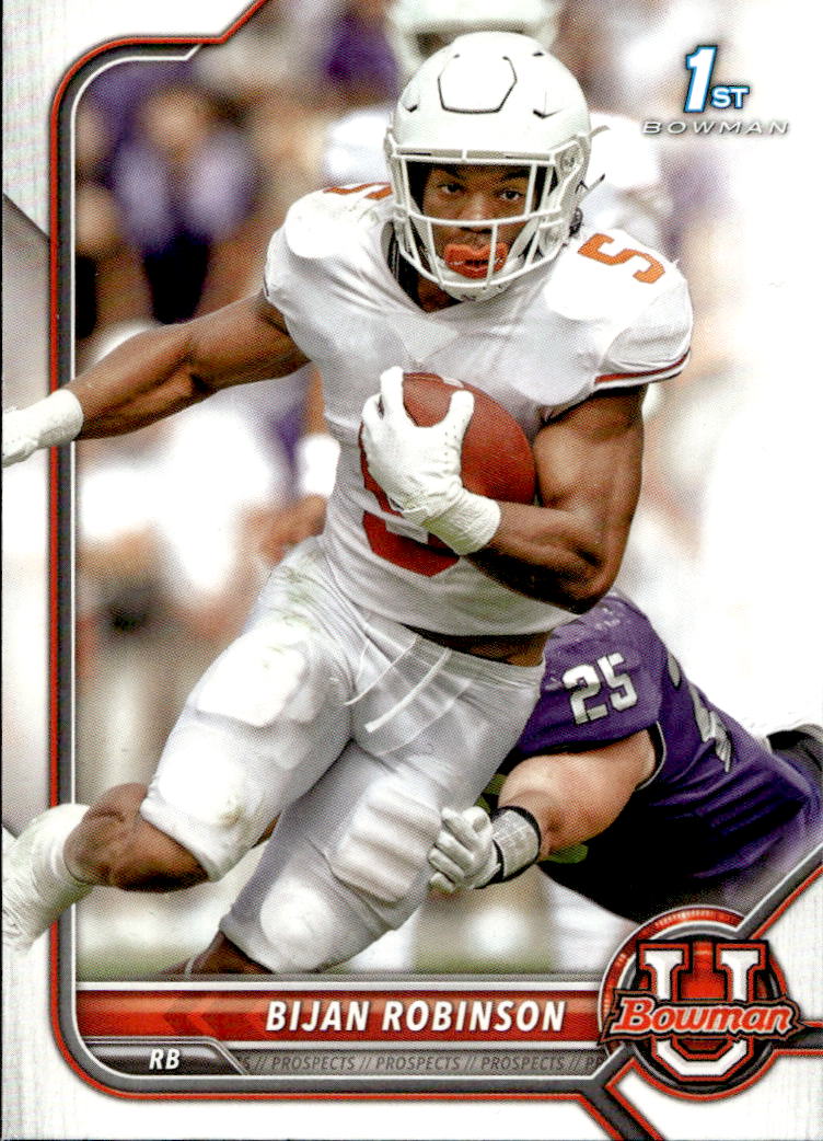 BIJAN ROBINSON 21-22 Topps Bowman University Football