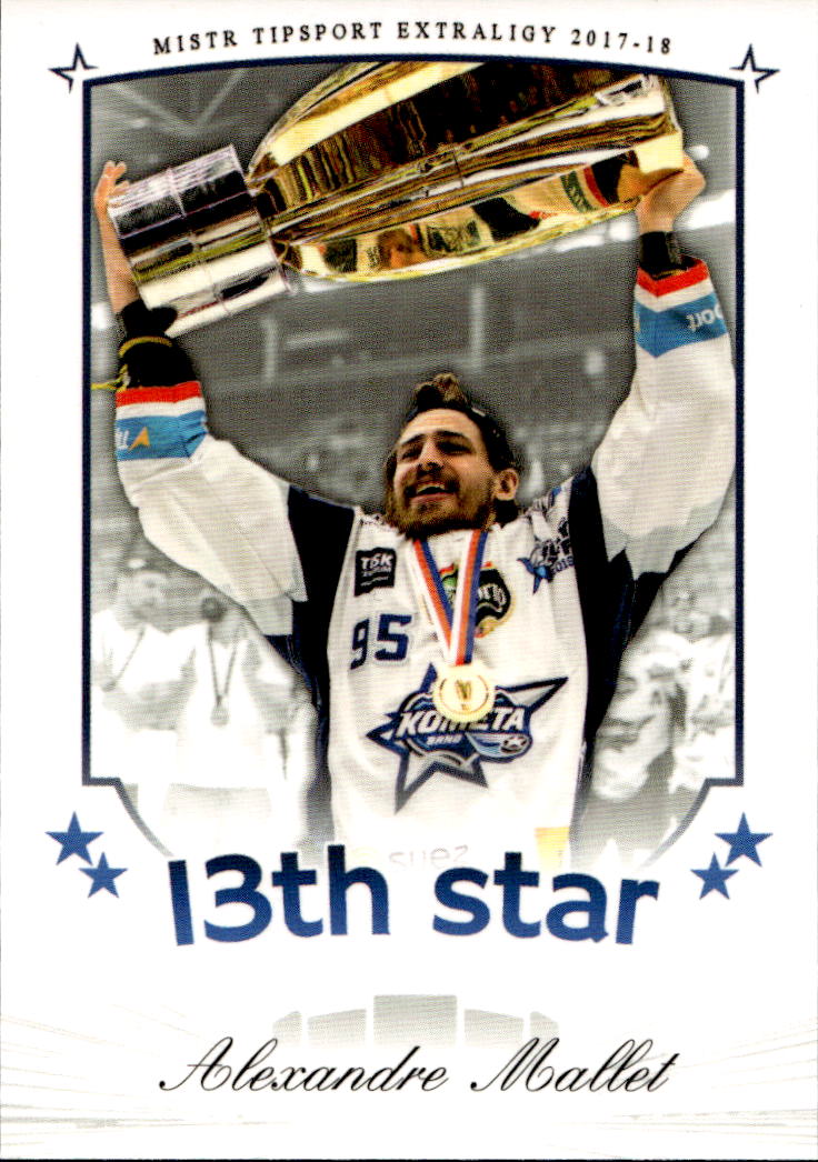 ALEXANDRE MALLET 2018 OFS 13th STAR - HC Kometa Brno
