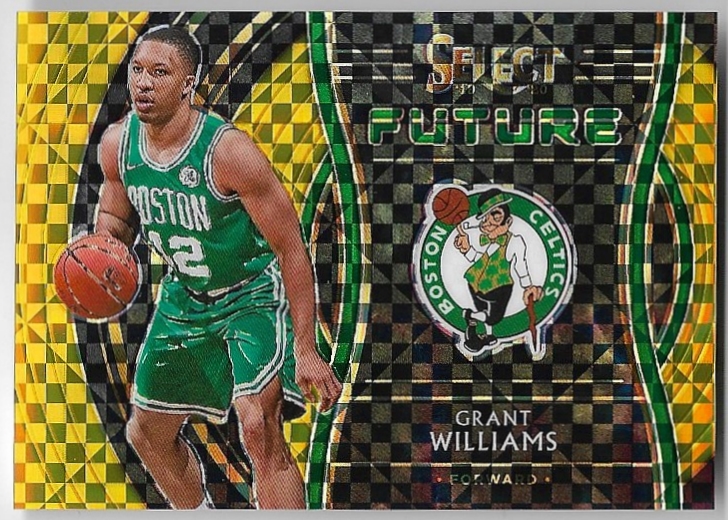Rookie Gold Select Future GRANT WILLIAMS 19-20 Panini Select Basketball /10