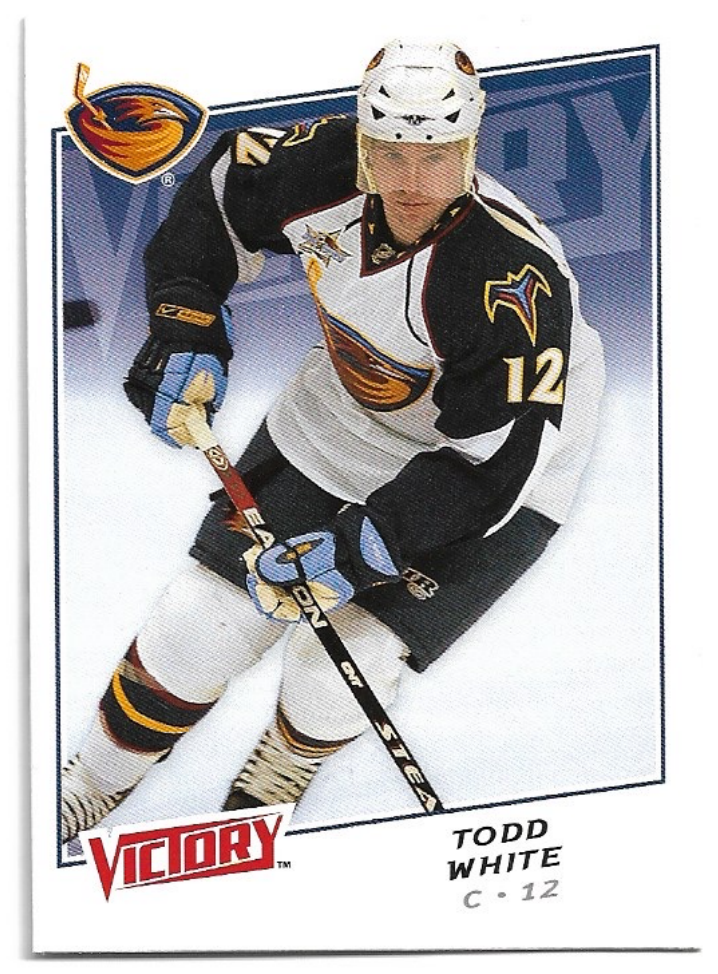 TODD WHITE 08-09 UD Victory