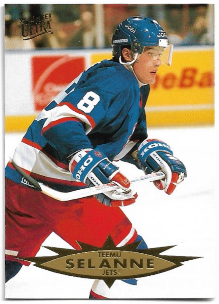TEEMU SELANNE 95-96 Fleer Ultra