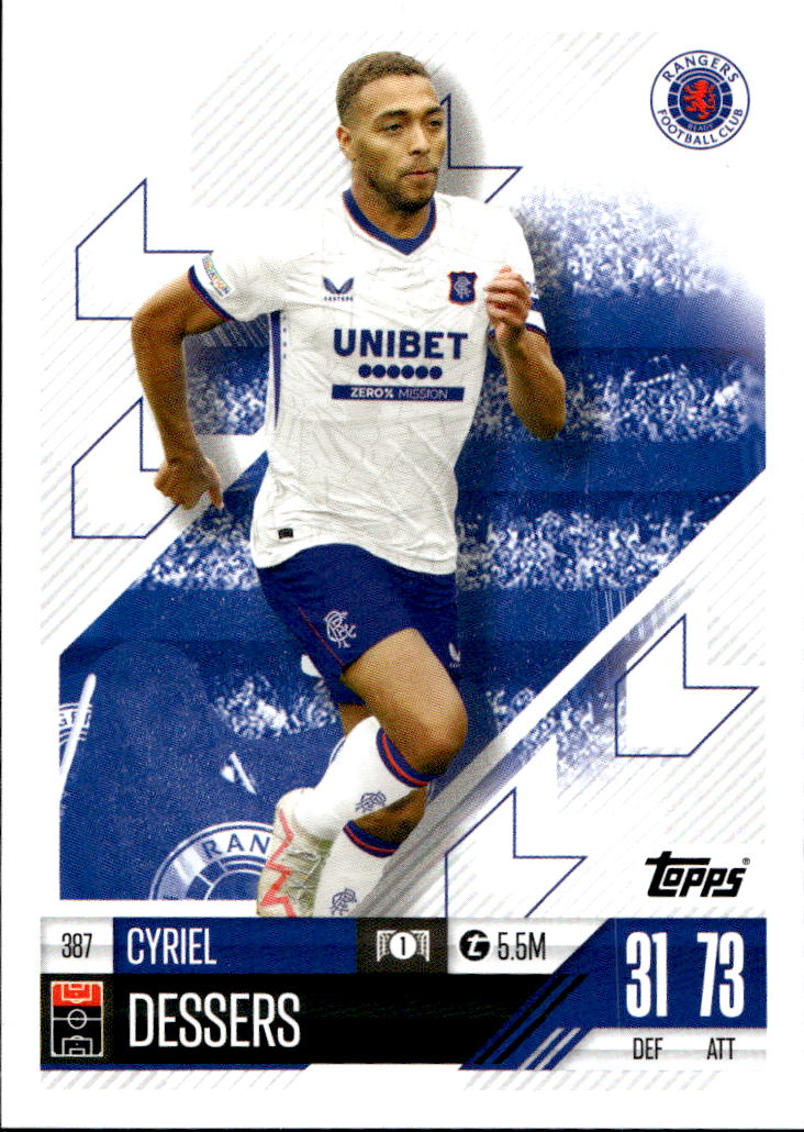 CYRIEL DESSERS 24-25 Match Attax UCL