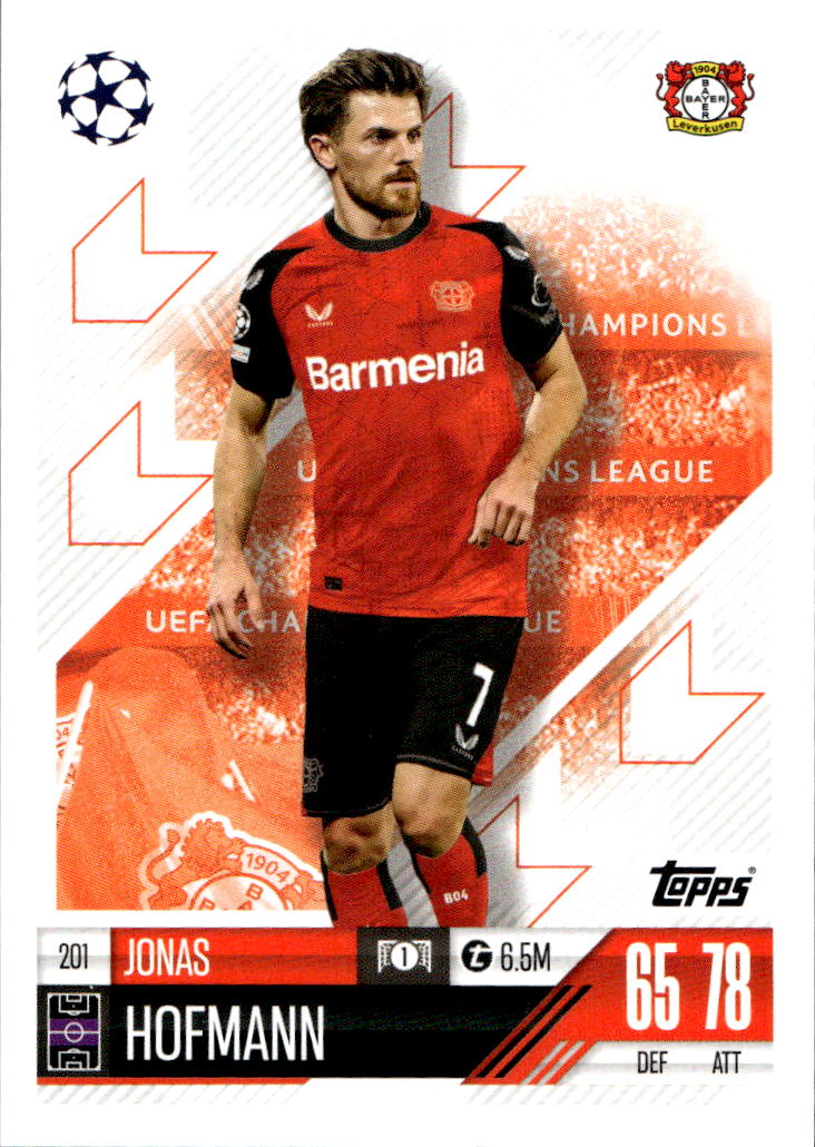 JONAS HOFMANN 24-25 Match Attax UCL