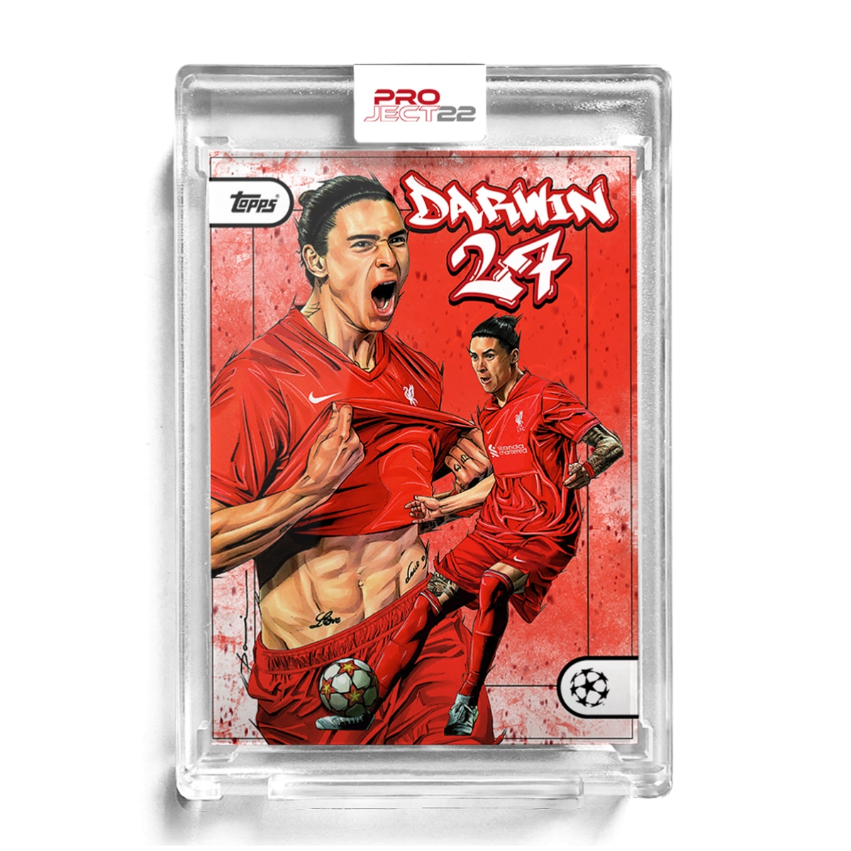 DARWIN NUNEZ 2022 Topps Project 22 by Dai Tamura /2359