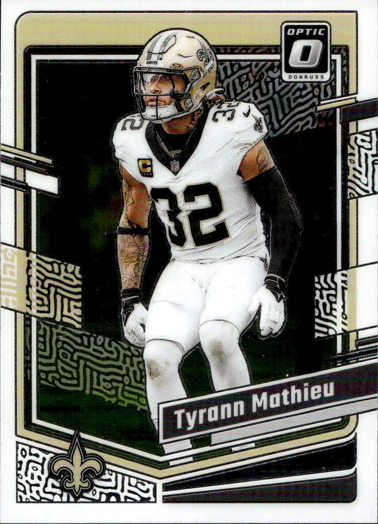 TYRANN MATHIEU 2023 Panini Donruss Optic Football